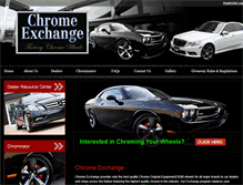 Tablet Screenshot of chromeexchange.com